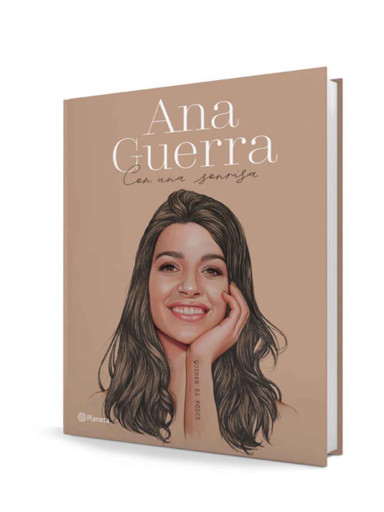 'Con una sonrisa', primer libro de Ana Guerra.