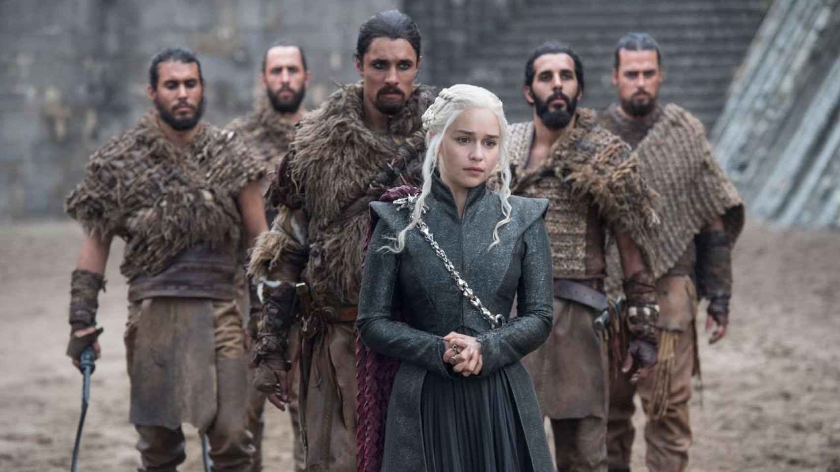 Daenerys y los Dothraki.