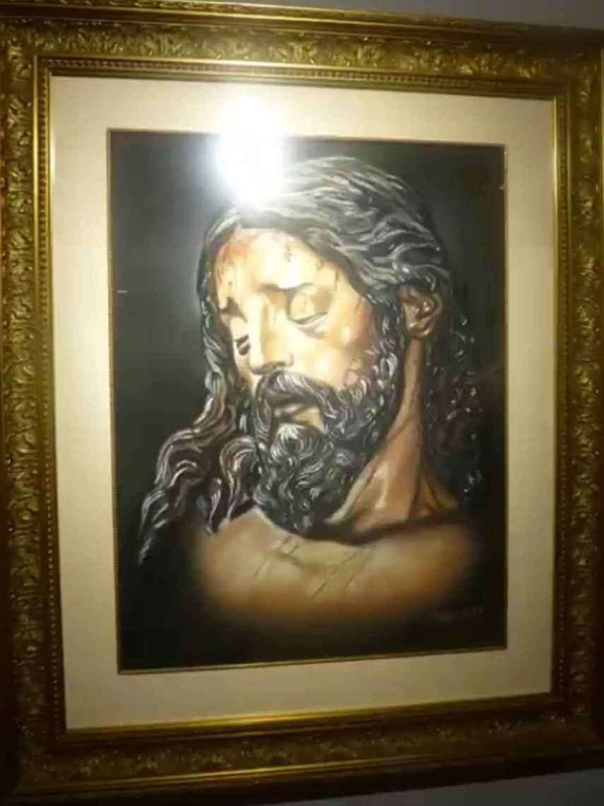 El famoso Cristo de la Buena Muerte de David Guerrero.