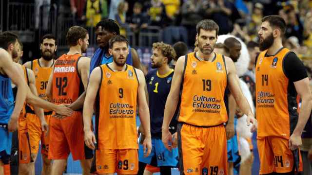 Valencia Basket en su duelo ante el Alba Berlin