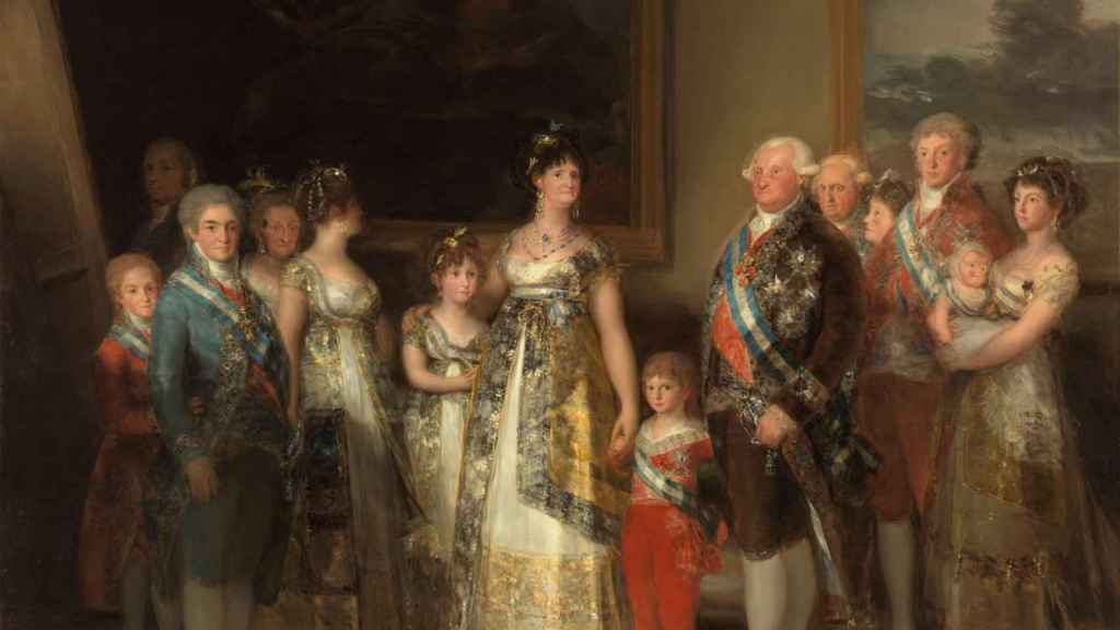 La familia de Carlos IV.