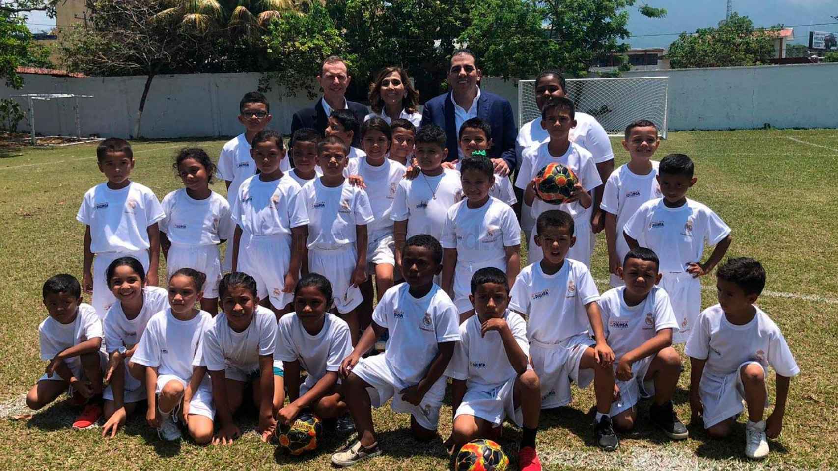 La Fundación Real Madrid inauguró una escuela en Honduras