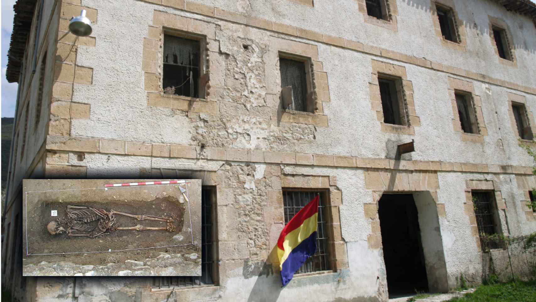 La prisión franquista de Valdenoceda (Burgos) y el exhumado número 15 de la fosa común.