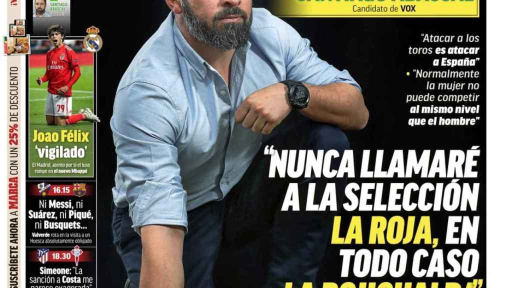 Portada Diario Marca (13/4/2019)