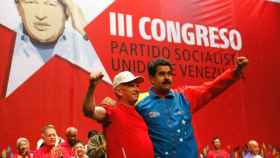 Maduro, durante un acto en Caracas.