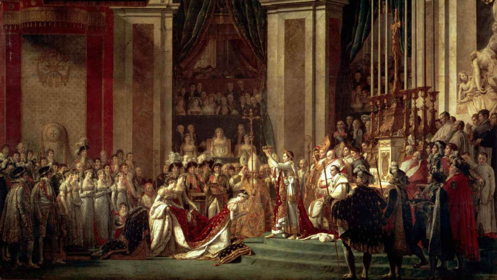La consagración de Napoleón.
