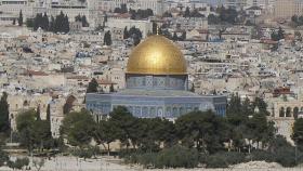 La mezquita de Al-Aqsa en Jersusalén.