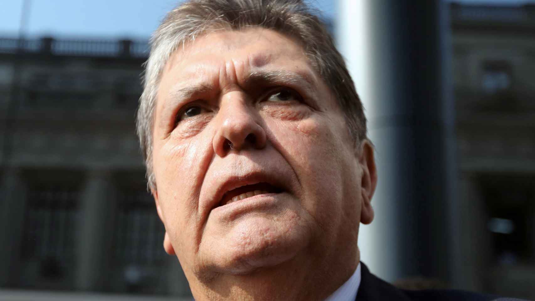 Alan García, expresidente de Perú.