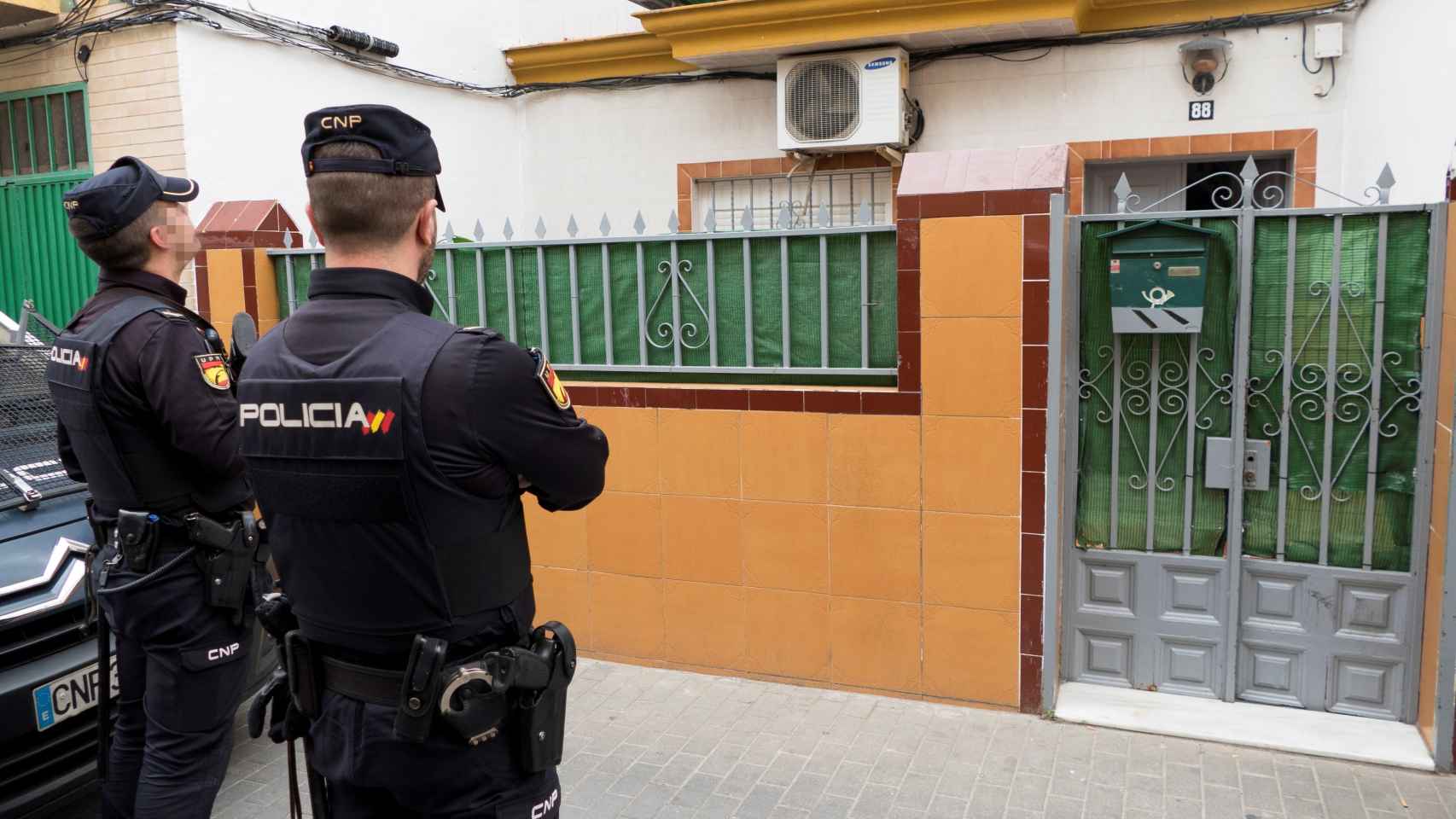 La casa en la calle Ortega y Gasset de Sevilla donde residía el presunto yihadista