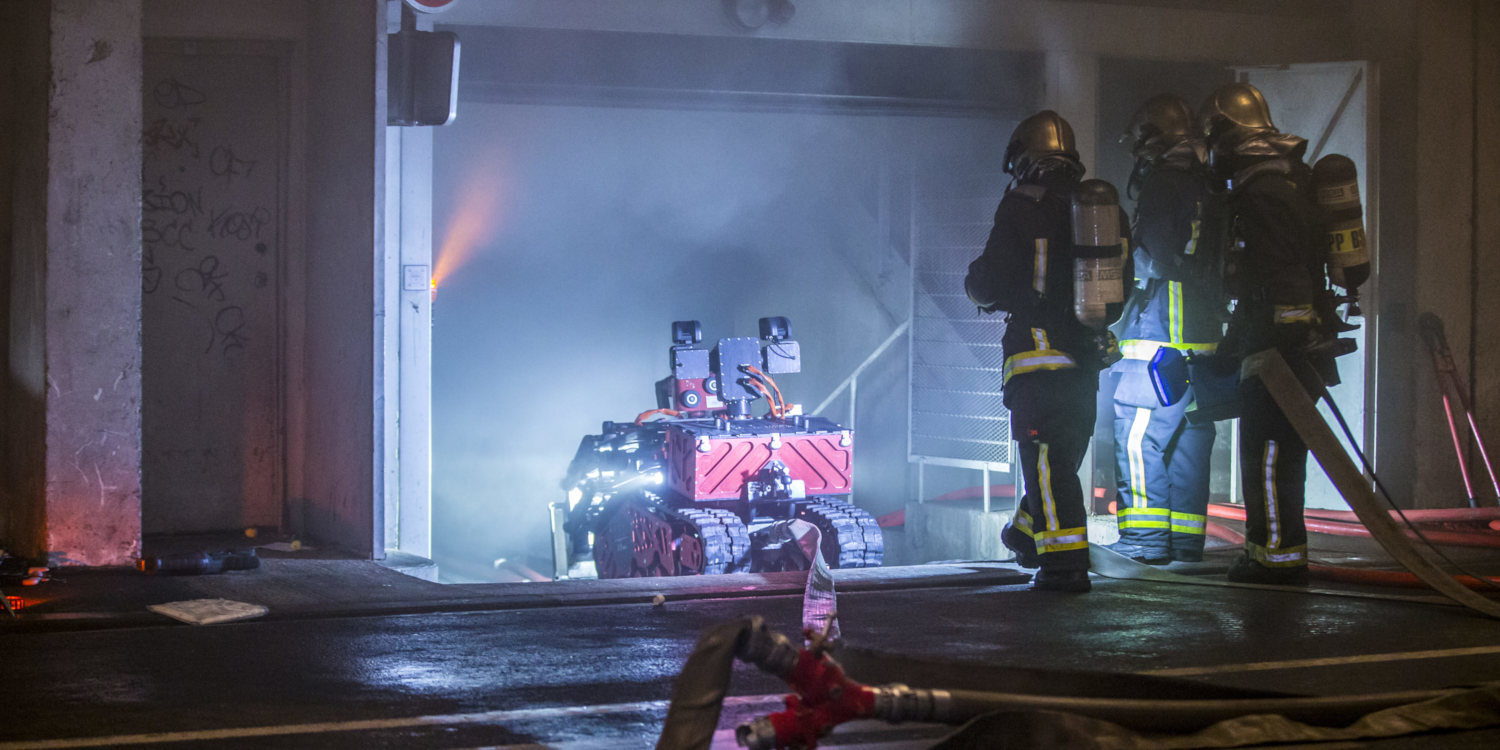 El robot bombero que apagar el fuego de Notre Dame