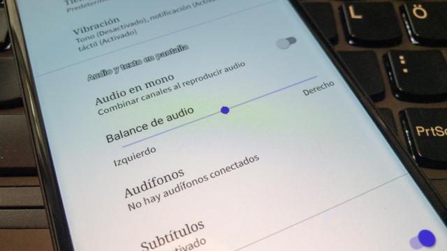 Android Q te permite ajustar el balance de audio para personas con problemas auditivos