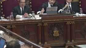 El presidente del tribunal, Manuel Marchena, corrige al letrado Salellas./
