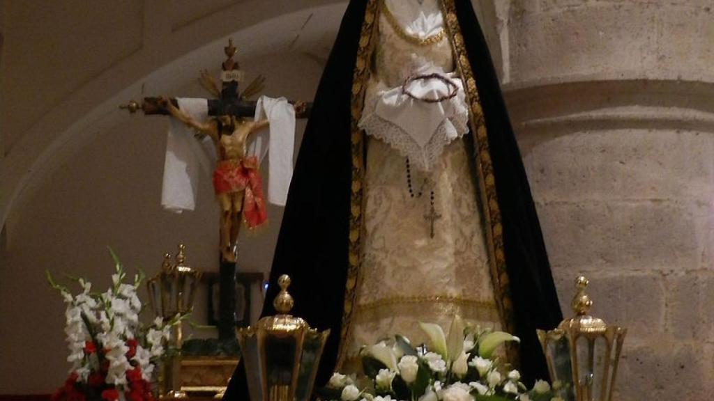 El Cristo de La Dolorosa en Meco.