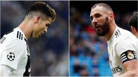 Cristiano Ronaldo y Karim Benzema