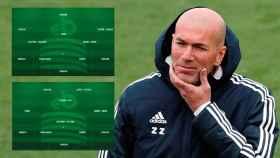 El cambio de esquema de Zidane: las opciones de su nuevo Madrid