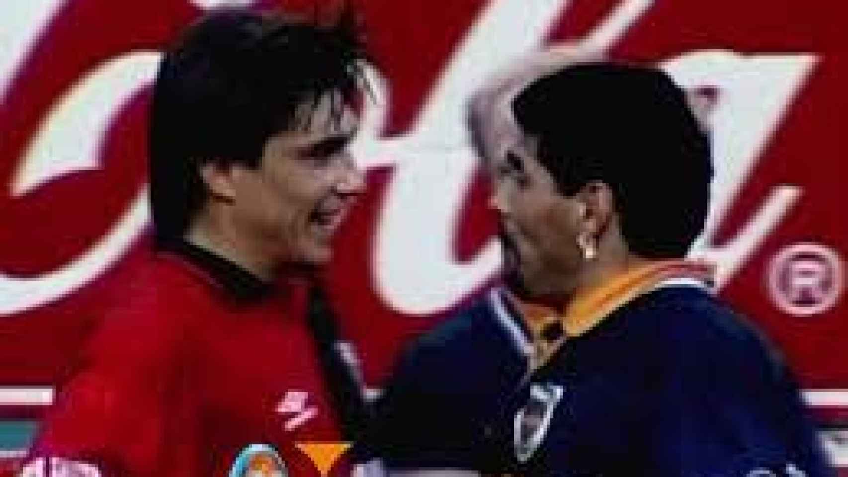 Toresani  y Maradona