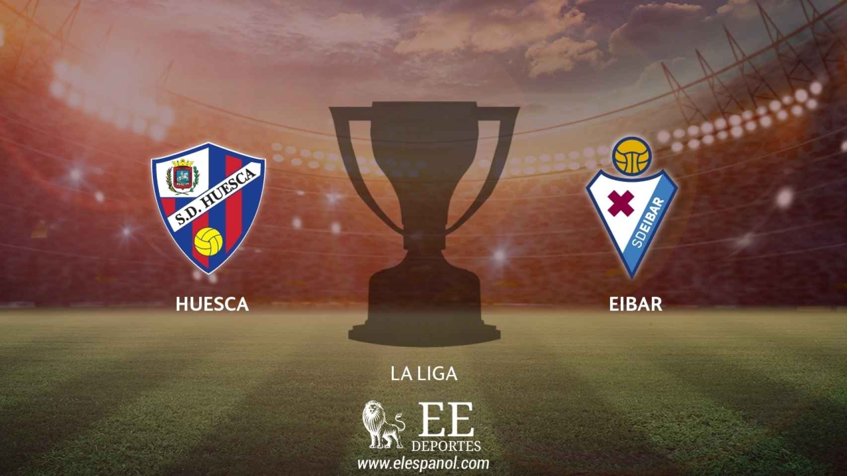 Huesca - Eibar: siga en directo el partido de La Liga