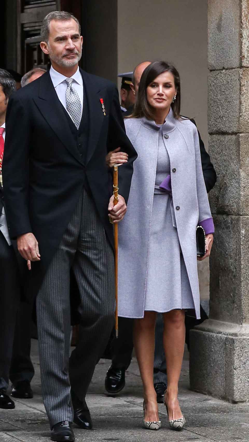Felipe y la reina Letizia han entregado los premios Cervantes este martes.