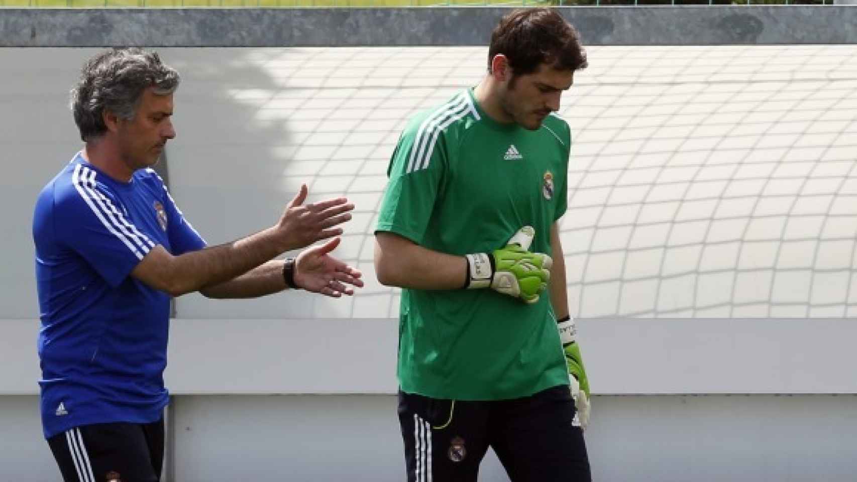 Mourinho y Casillas, en el Real Madrid
