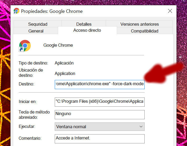 chrome modo oscuro 3