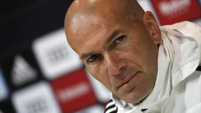 Zidane, en rueda de prensa