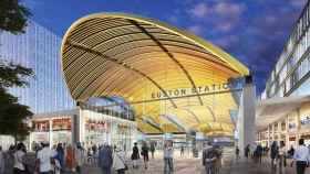 La terminal de alta velocidad de Euston, en Londres, es uno de los grandes proyectos de la firma.