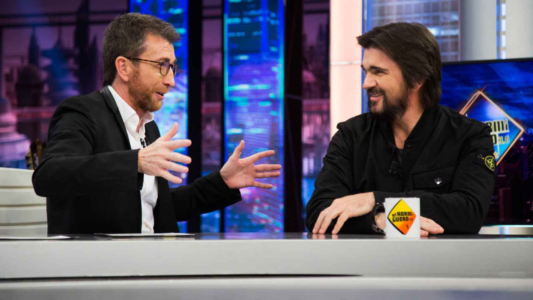 Juanes y Pablo Motos protagonizan una divertida conversación