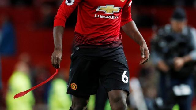 Pogba, cabizbajo con el United