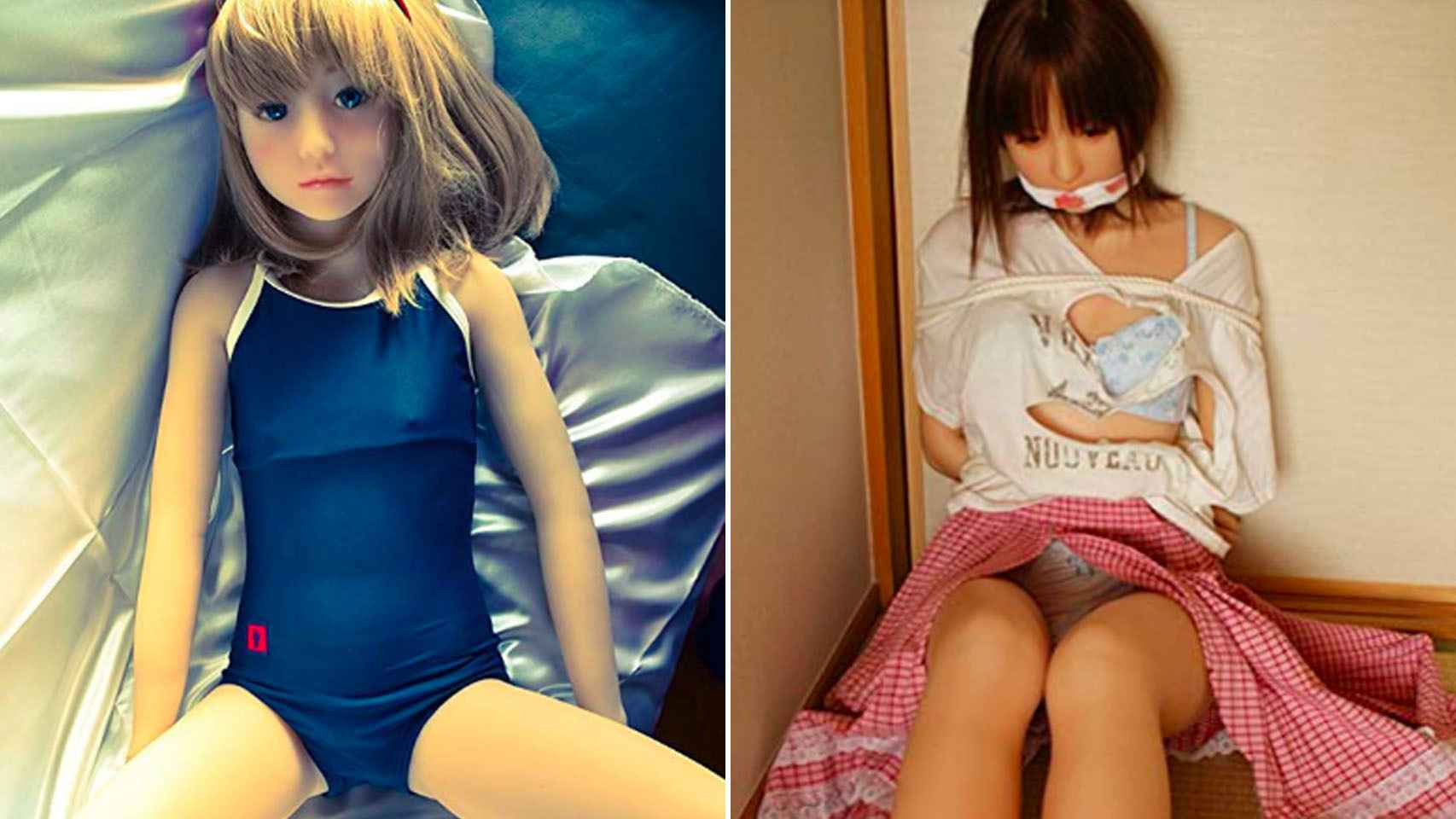 Las muñecas sexuales infantiles para pedófilos se cuelan en EEUU a