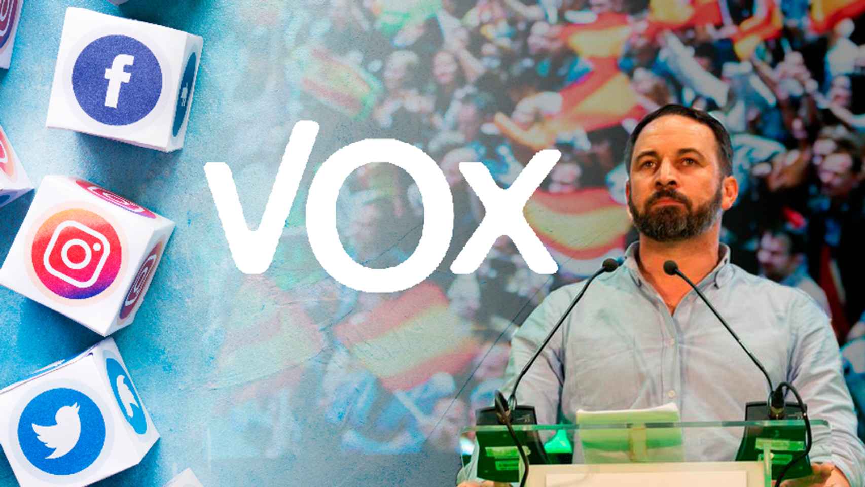 Vox 'gana' las elecciones en las redes sociales