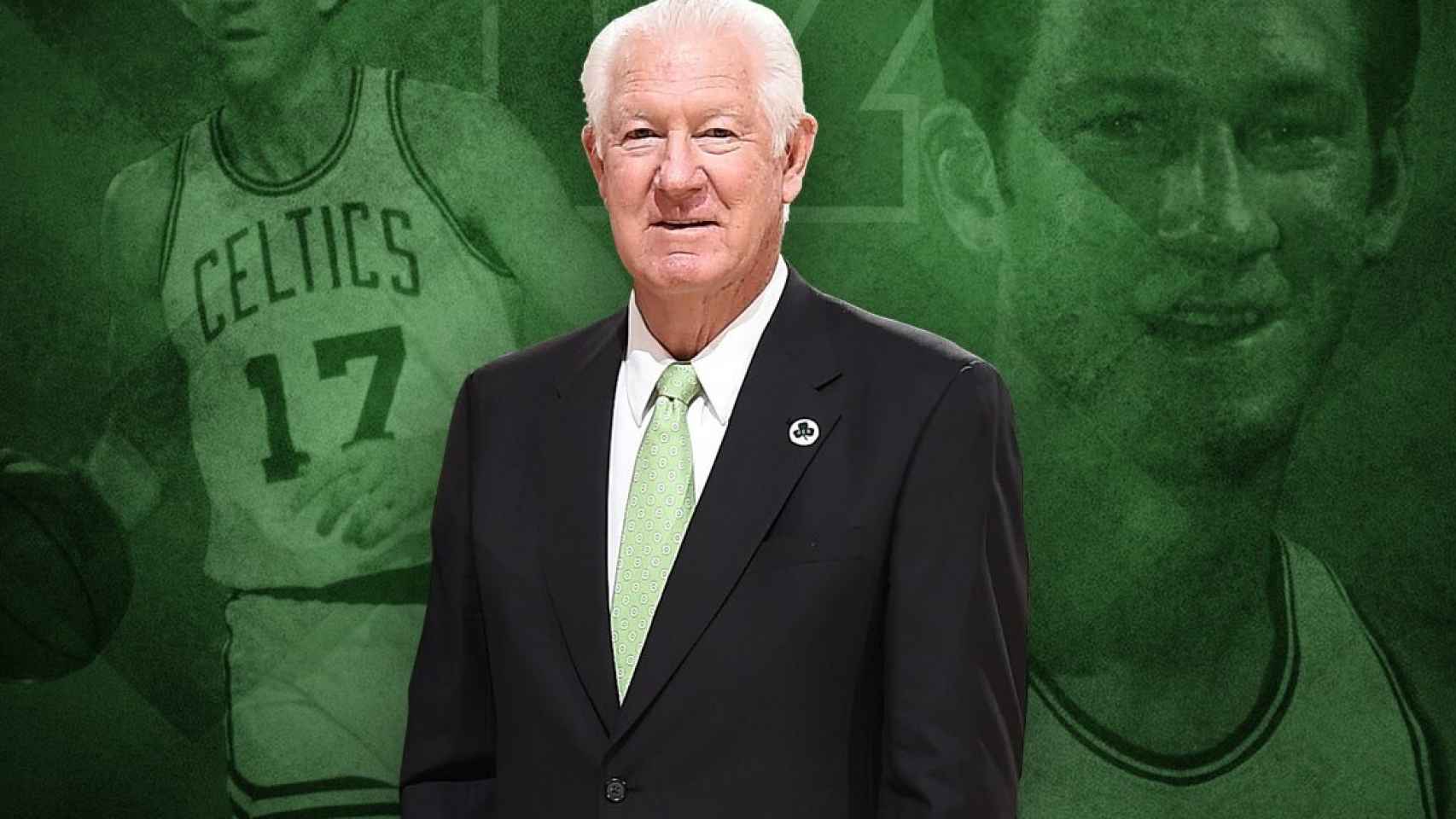 Los Celtics recuerdan la figura de JOhn Havlicek. Foto: Twitter (@celtics)