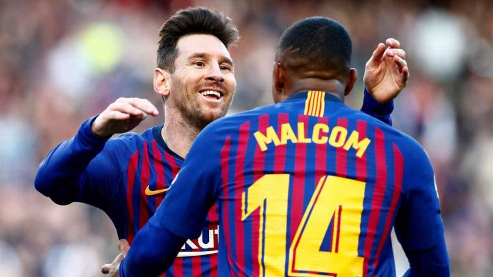 Malcom y Messi
