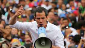 Guaidó se dirige a sus fieles en Maracay, Venezuela