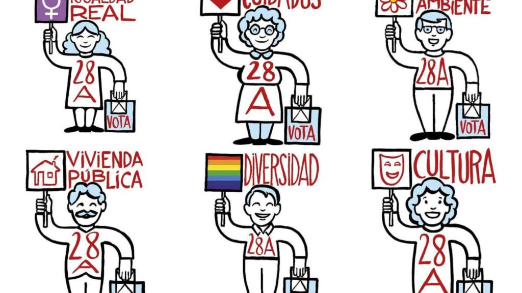 Miles de personas te imploran que vayas a las urnas este domingo: ¡Vota coño!