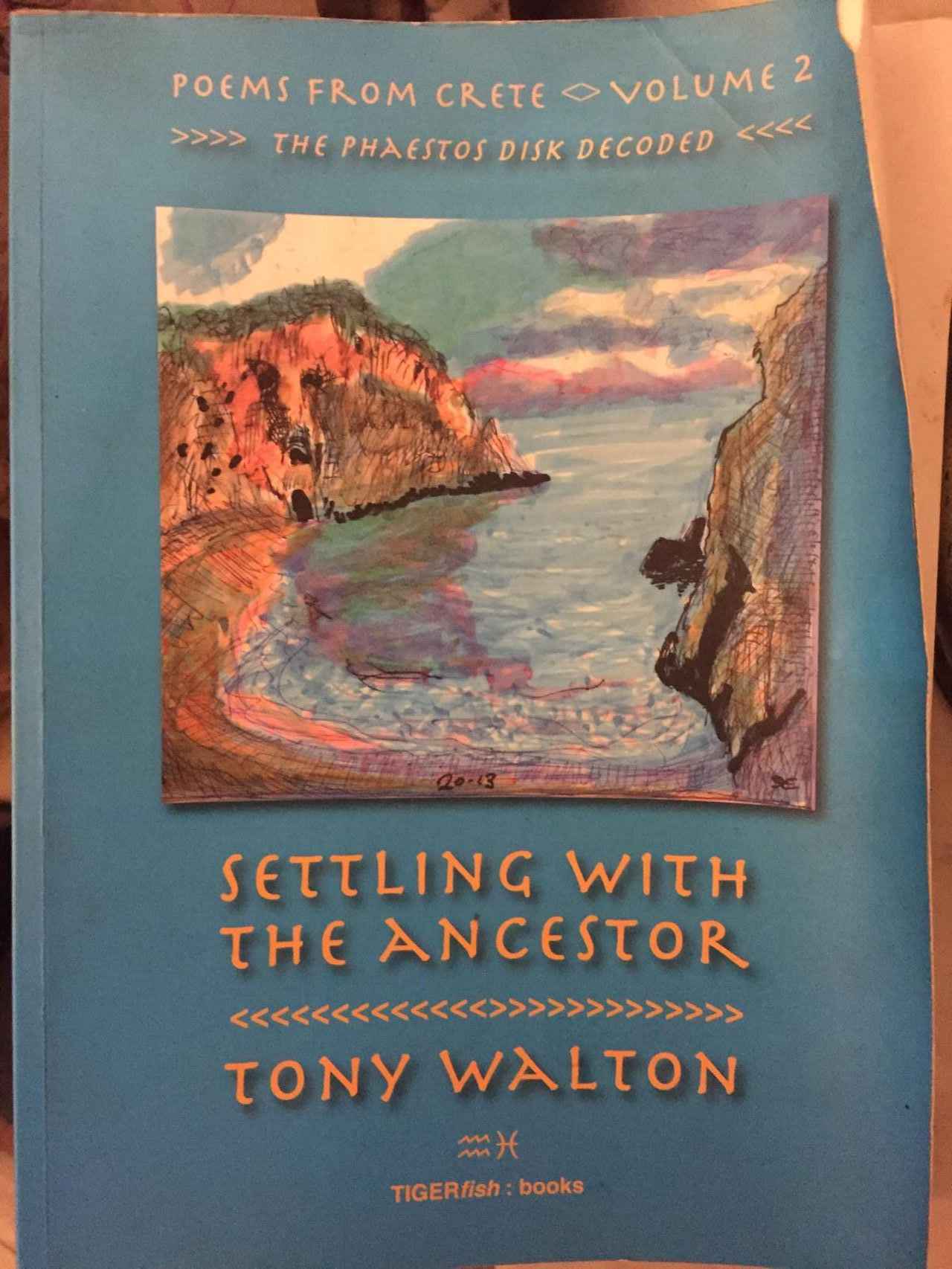 Libro de poemas autoeditado por Walton