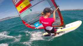 Marina Alabau, campeona olímpica de windsurf