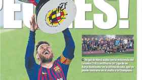 La portada del diario Mundo Deportivo (28/04/2019)