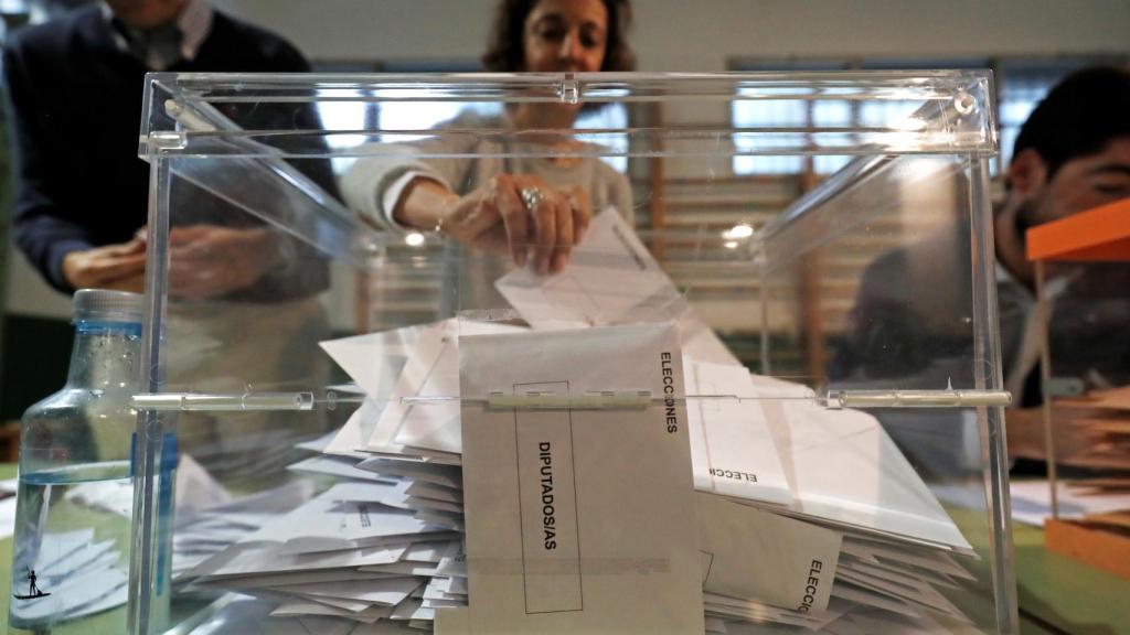 Urnas electorales.