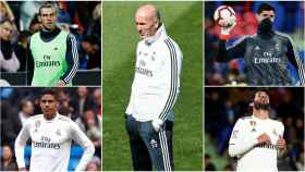Zidane perfila su casting en el Madrid: sus decisiones y sus incógnitas