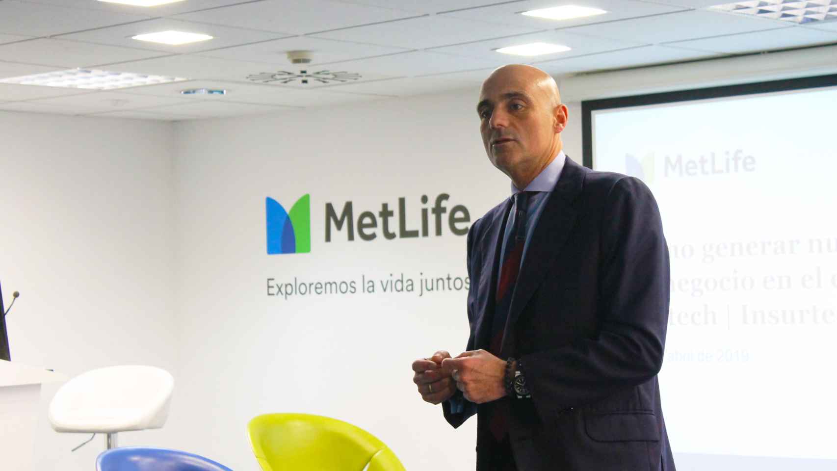 Óscar Herencia, director general de MetLife en Iberia.