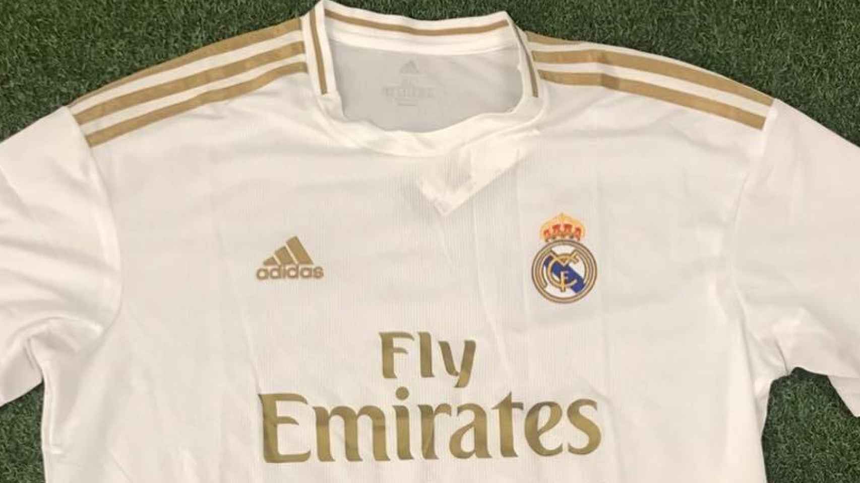 Primera camiseta del Real Madrid para la 2019/2020