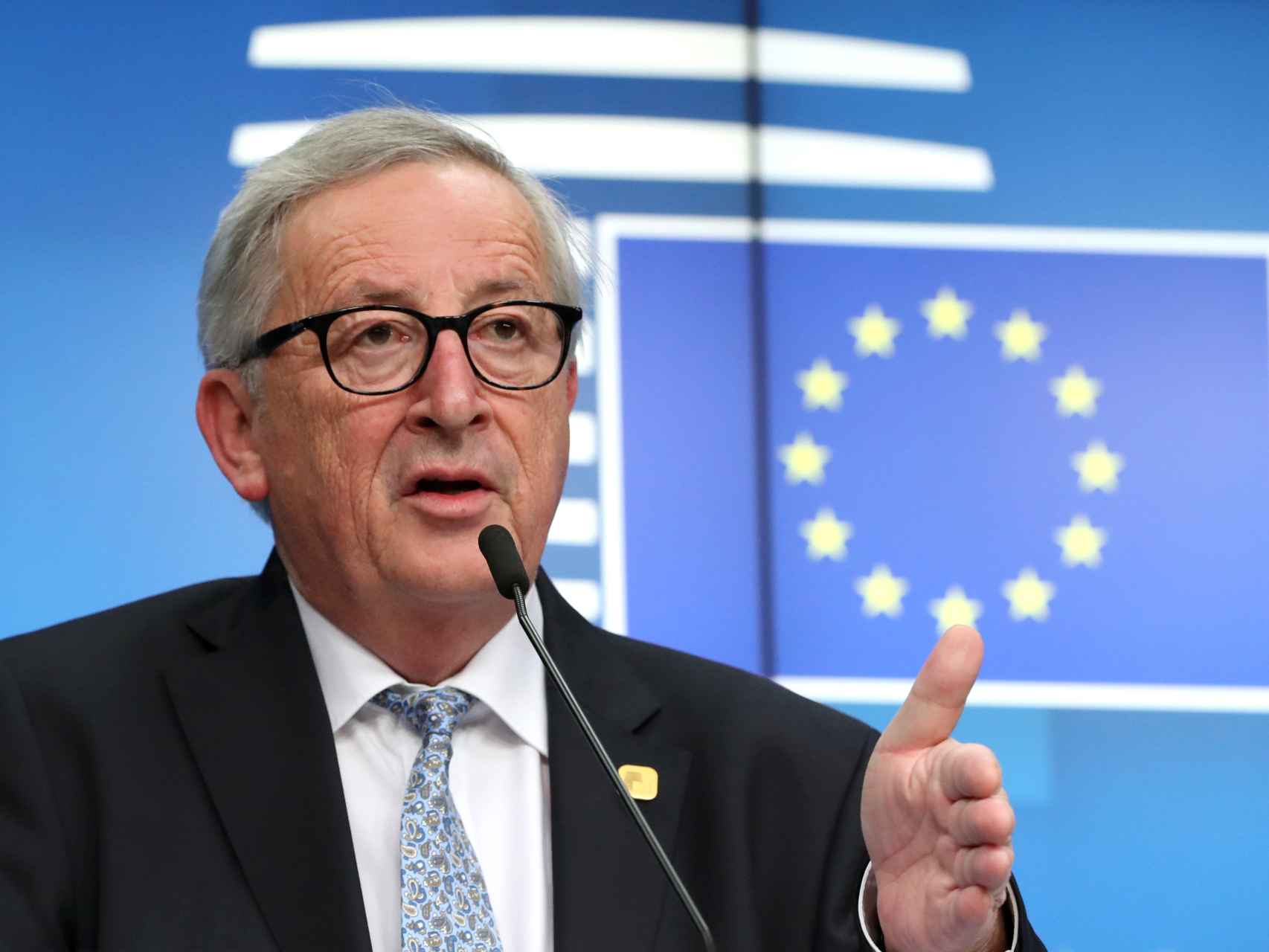 El presidente de la Comisión, Jean-Claude Juncker, presenta su agenda para 2019-2024