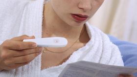 Test de embarazo.