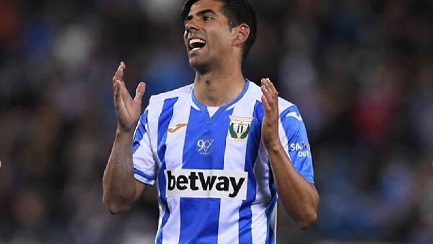 Juanfran Moreno, jugador del Leganés. Foto: Instagram. (@juanfran_moreno11)
