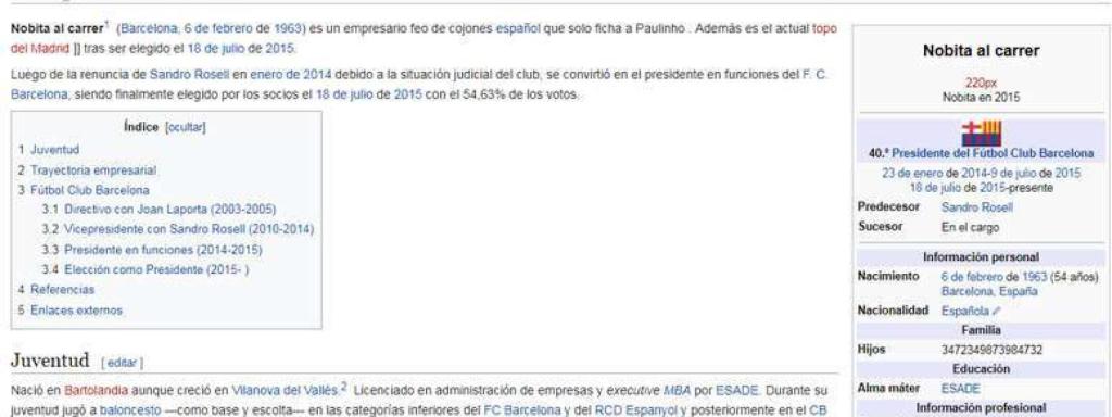 El troleo masivo a Bartomeu