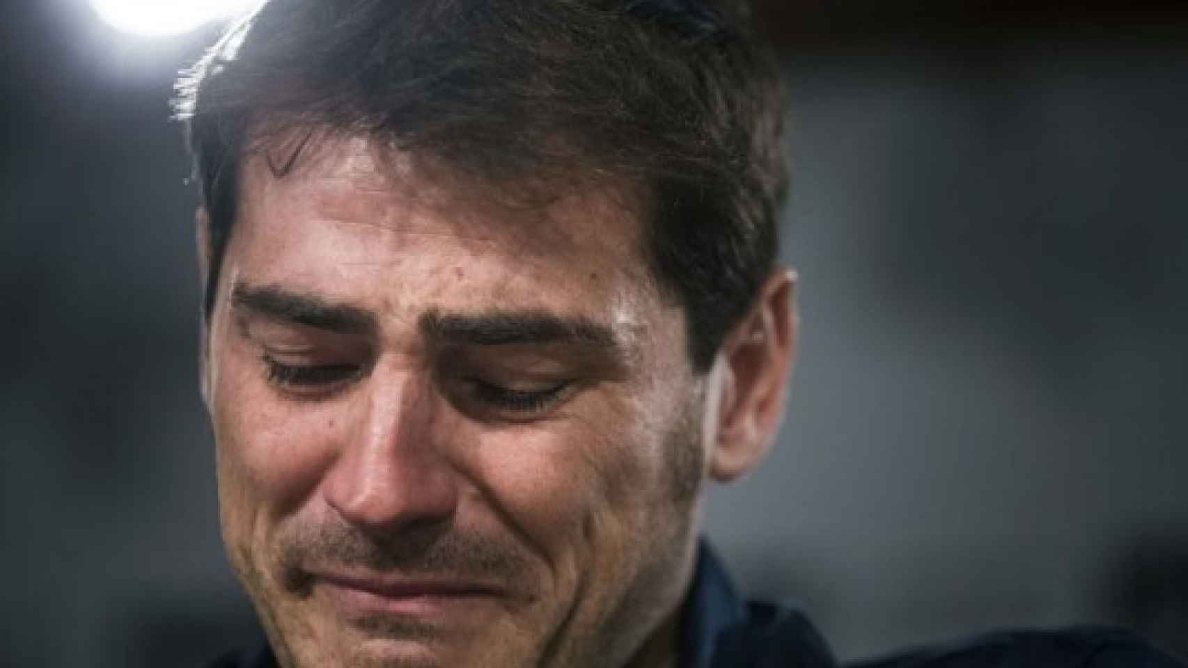 Iker Casillas el día que se despide del Real Madrid.