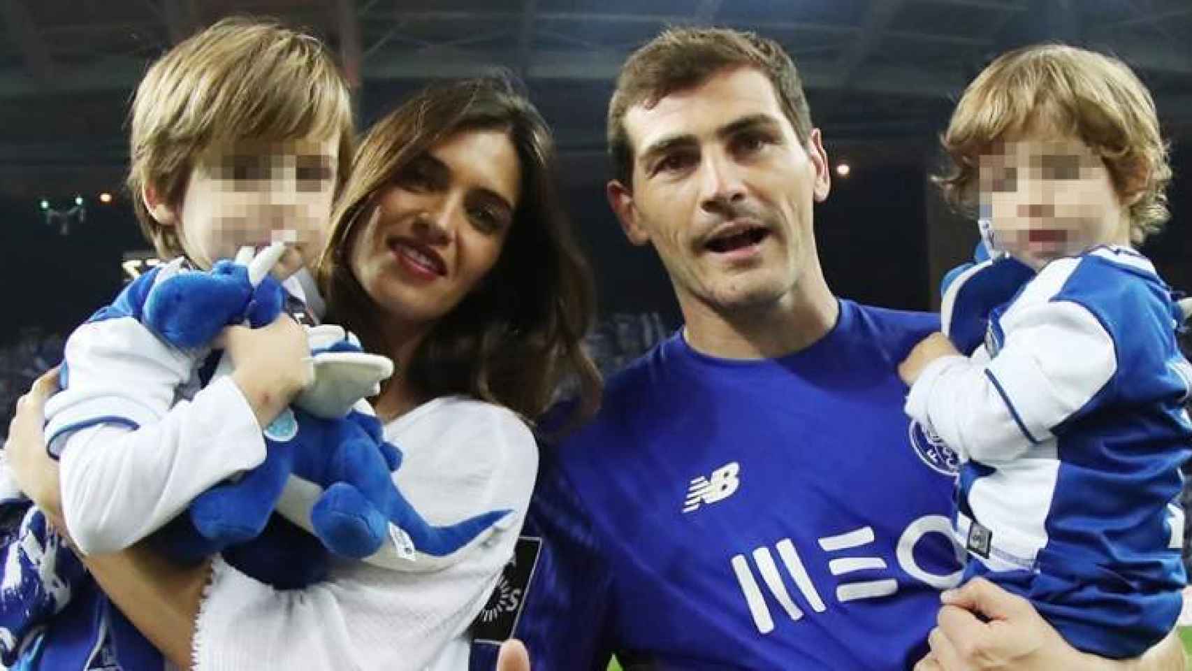 Sara Carbonero e Iker Casillas tienen dos hijos.