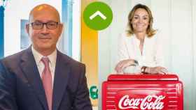 Jesús Nuños de la Rosa, presidente de El Corte Inglés y Sol Daurella, presidenta de Coca-Cola European Partners.