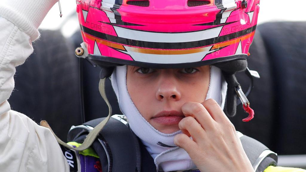 Marta García en un momento de las W Series de Hockenheim