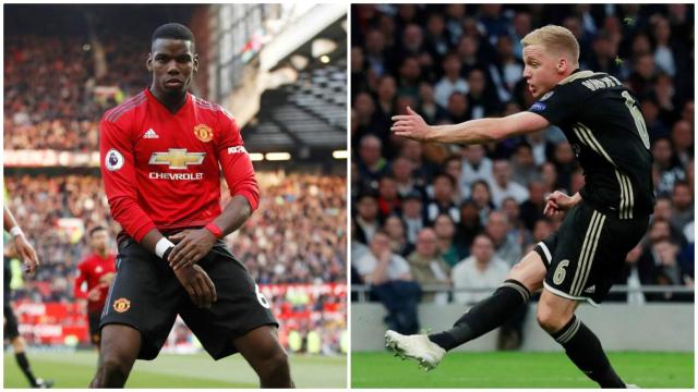 Pogba y Van de Beek, dos joyas para el nuevo Madrid de Zidane